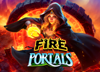 Official Fire Portals casino game frame from the provider CDN